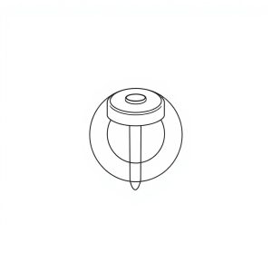 Pin For Teflon Guard PN: E012C (CP-01171)