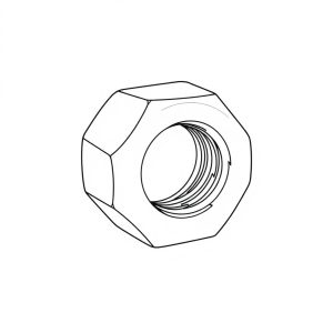 BULKHEAD, JIC, 1" C/W JAM NUT (HF-00175)