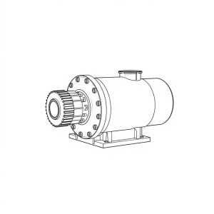 Slew Gear Box . Mdl:440LTDC4-148 p/n: 101782,S/N:138237, Eskridge Inc (CP-00649)