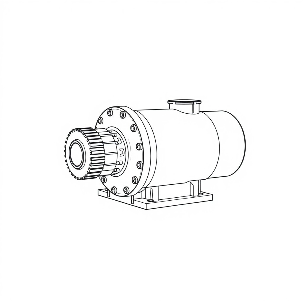 Slew Gear Box . Mdl:440LTDC4-148 p/n: 101782,S/N:138237, Eskridge Inc (CP-00649)