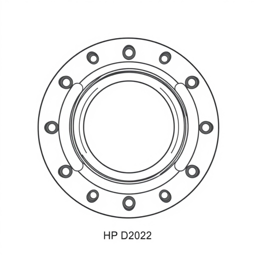 Thrust Plate PN: 391-2185-955 (HP-D0202)