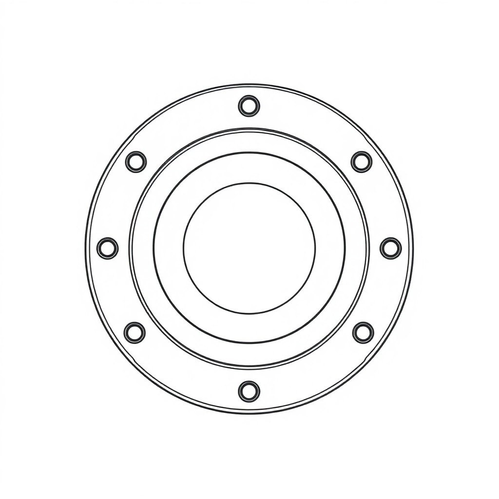 Thrust Plate PN: 391-2185-975 (HP-D0204)
