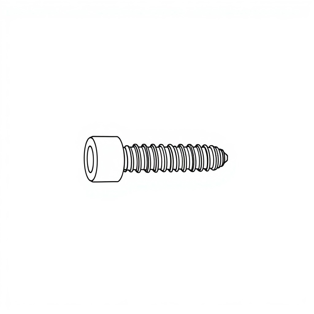 Allen Button Head Screw, SS304 c/w Nut & DFW, M6 x 15mm (BN-01583)