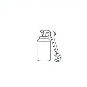 Spray Paint, Orange (CM-00087)