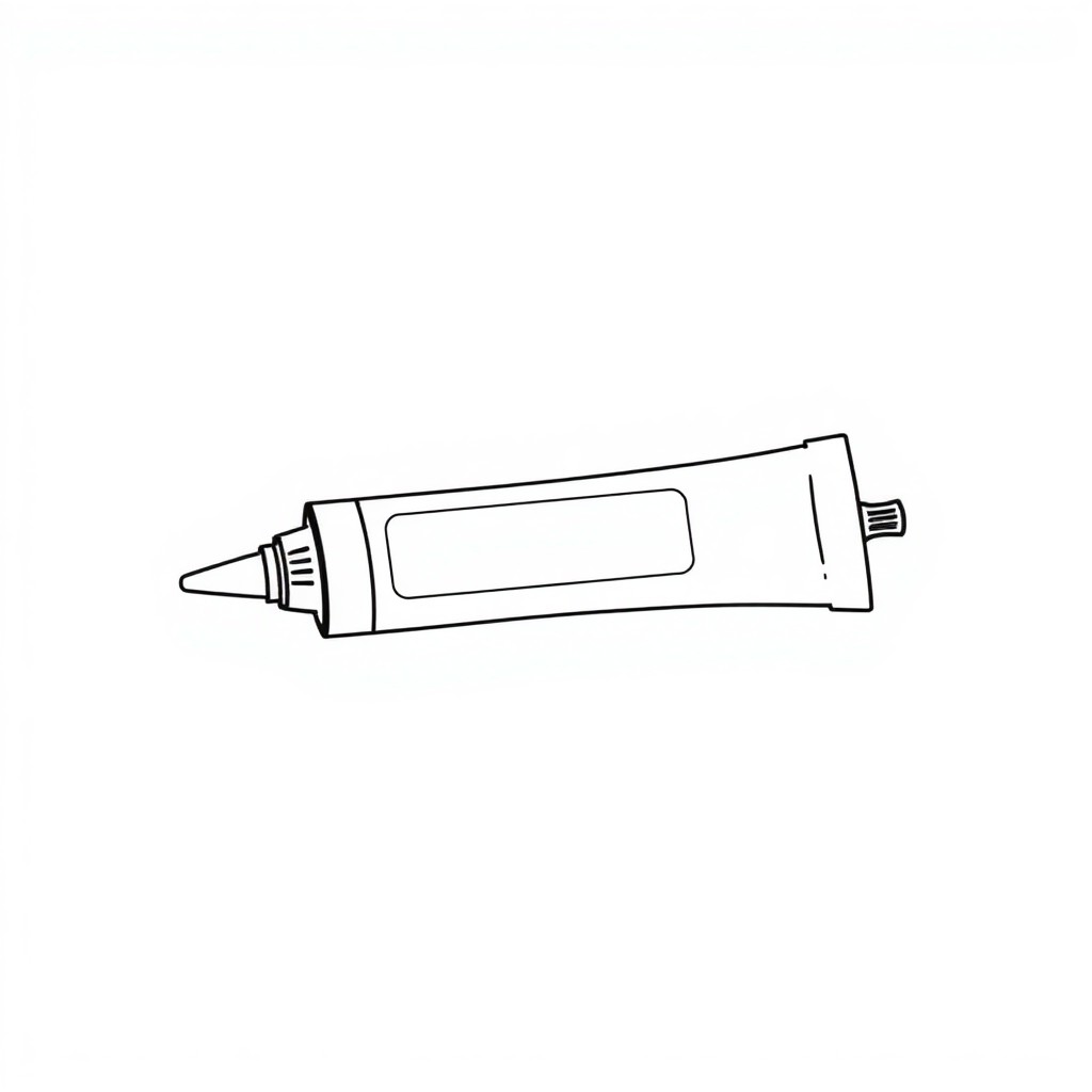 Silicone Sealant, Black (CM-00029)