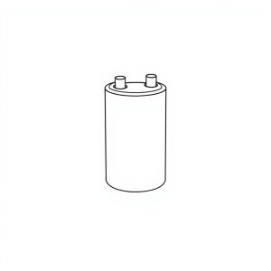 Capacitor, 50UF +/- 10% 250V 50/60Hz (EL-00746)