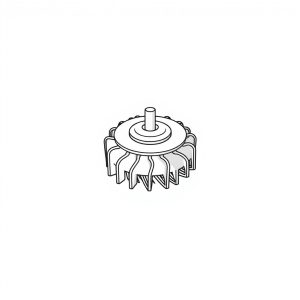 Wire Cup Brush, 3" (CM-00041)