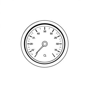 Oil Temperature Gauge PN: E-7091 (CP-00977)