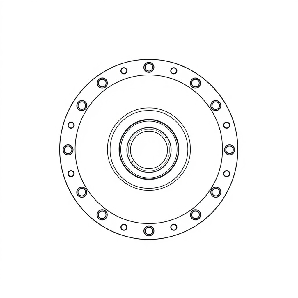 Thrust Plate PN: 391-2185-965 (HP-D0252)