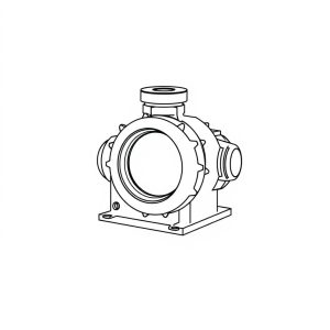 Main Hoist Gearbox Sight Glass c/w washer PN: 451-1040-0000 (CP-00457)