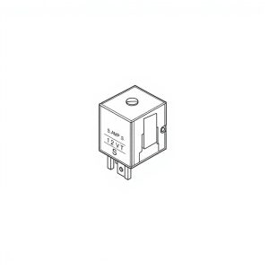Relay, 12 Volt, 5AMP PN: GR2-2-SNDI (S) (EL-00351)