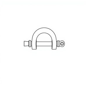 Bow Type Bolt Shackle - 8.5MT (191007 B)