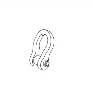Bow Type Bolt Shackle - 8.5MT (191007 C)