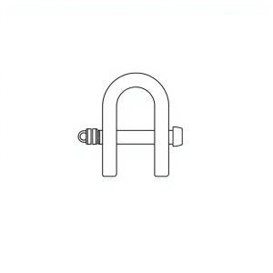 Screw Pin Type Shackle -  1.0MT (S1B01)