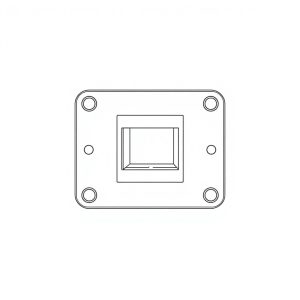Center Port Plate PN: S13-43963 (HP-D0093)