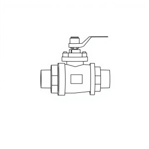 Ball Valve, S/steel, 1" NPTF (CP-04999)
