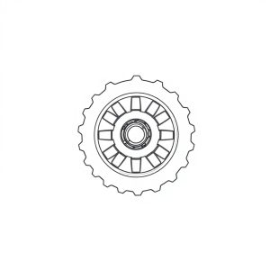Drive Pinion (Male) 46MM X 35MM THK (CP-03846)