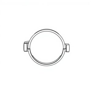 Hose clip, S/Steel 1-1/4" (HH-00059)