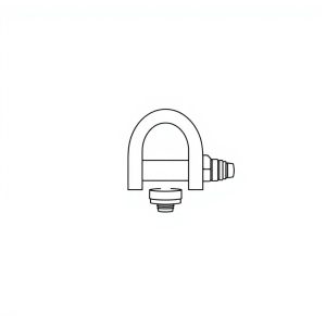 Safety Pin Bolt & Nut Type Bow Shackle -4.75MT (S4B15)