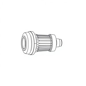 MOTOR COUPLING ASSY PN:81593 (BR-00249)