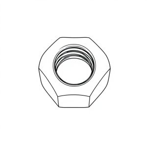BULKHEAD, JIC, 1/2" C/W JAM NUT (HF-00109)