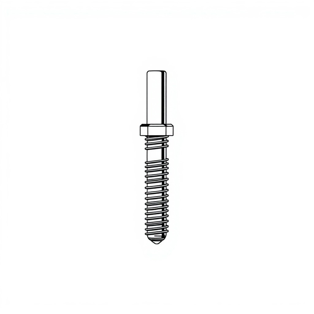 OAL MAXBOLT tm Fully Threaded Stud, Gr10.09, 1-3/8" -6 x 8" (BN-01601)