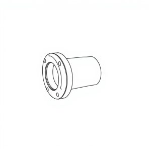 1-1/2" SAE Flange (C-61) x 1-1/4" JICM 90 Deg Wlbow (HF-00222)