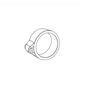 2-1/2" Suction Hose S/Steel Single Bolt Clamp PN: UNI60-63 (CP-00283)