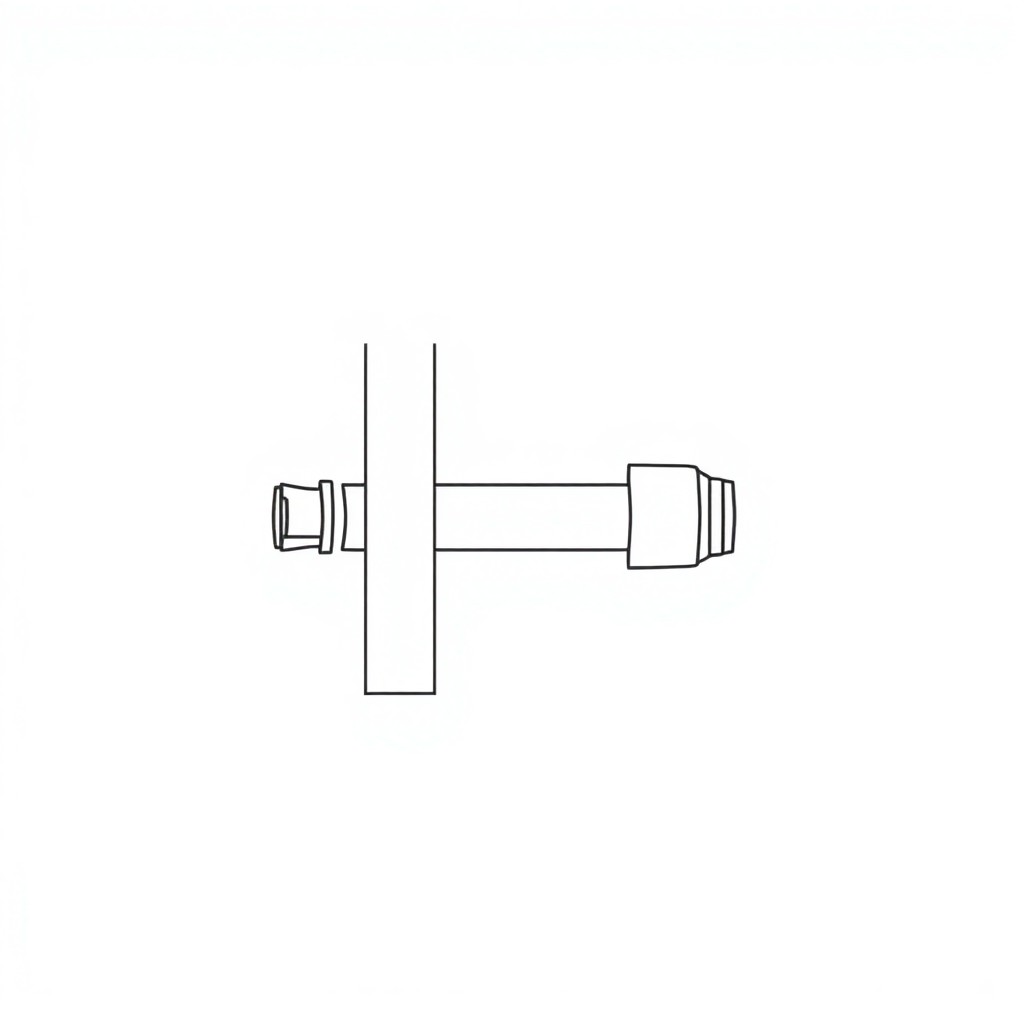 Safety Pin Bolt & Nut Type Bow Shackle - 8.5MT (S8B03)