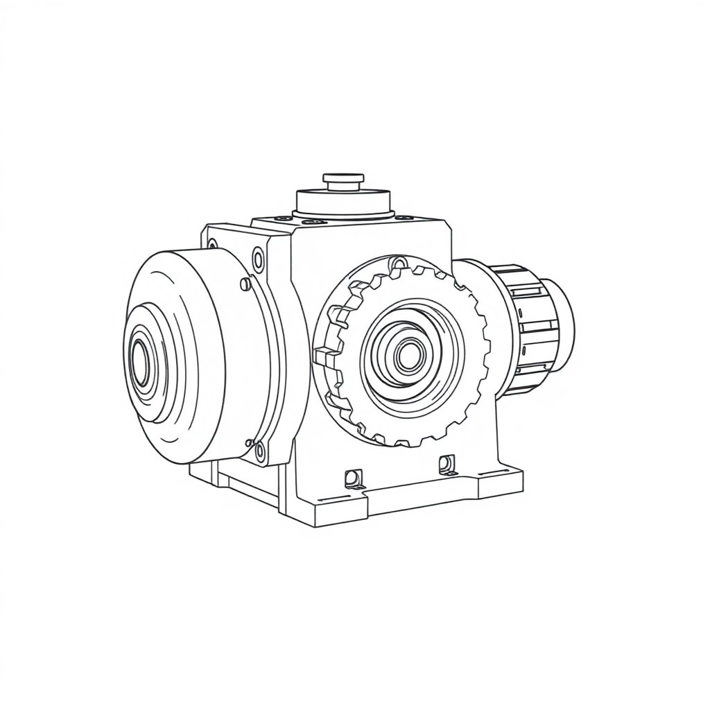 Slew Gearbox Mdl: 252FD1C4-38 P/N: 101417 /S/N:104248 (CP-01160)