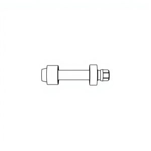 Safety Pin Bolt & Nut Type Bow Shackle -12.0MT (S12B12)