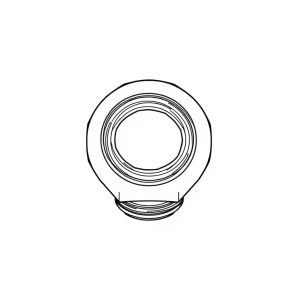 Adapter, Hyd, Str c/w Bonded Seal, M12 (1.5) x 3/8" JIC(M) (HA-00333)