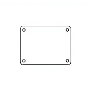 Aluminum Plate PN: BP108AL (CP-00794)