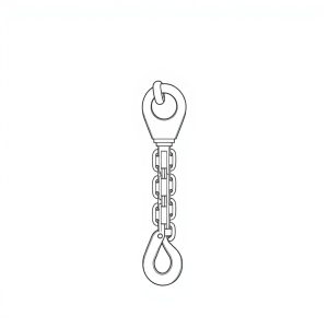 Chain Block Hooks -3.0 MT (C3H08)