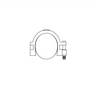 Clamp, Bolt, S/Steel, Single PN: UNI 104-112 (CP-04452)