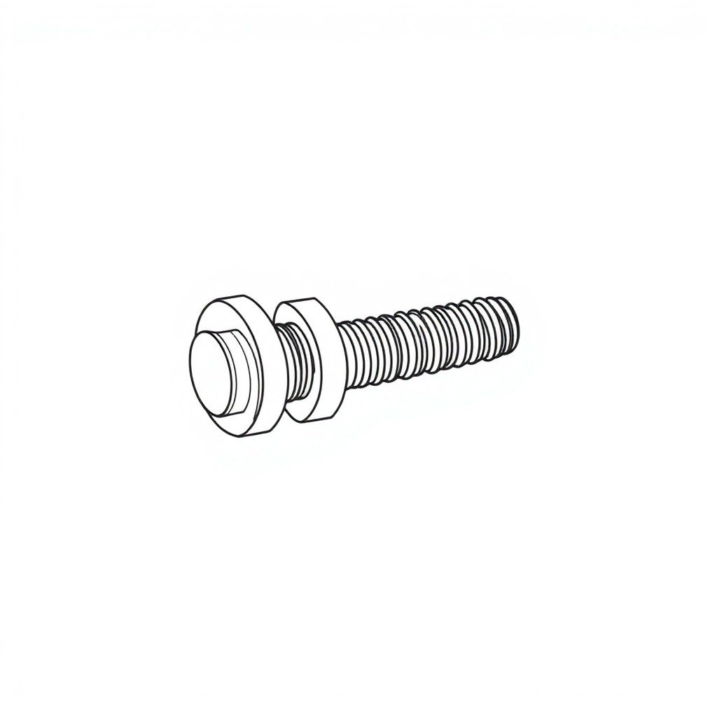 Bolt, Eye, SS304 c/w LN & DFW, 1/2" x 2" (BN-00009)