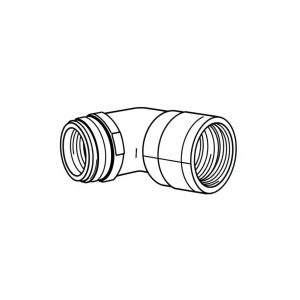 M5 x 6mm Tube 90 Push In Fitting (HF-00316)