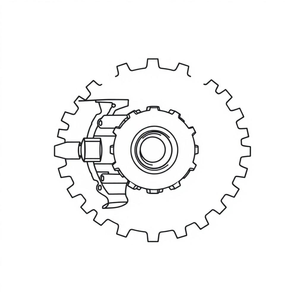 SHAFT - GEAR - PN: 21048 (BR-00046)