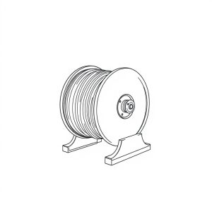 Cable Drum Closure PN: 24465 (BR-00316)