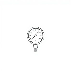 Presure Gauge PN: E-7017 (CP-02526)