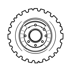 Planetary Gear Pin PN: 25332 (BR-00299)