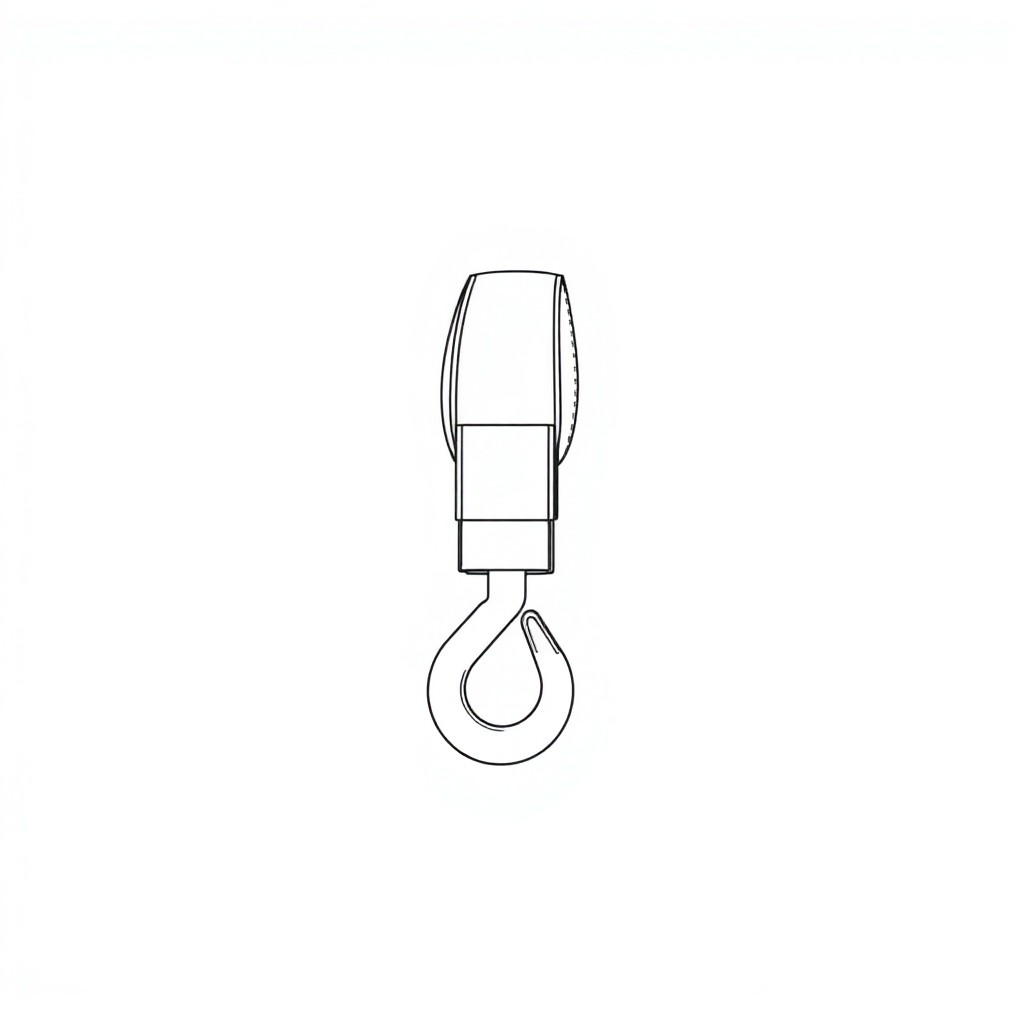 Cargo Lashing Belt Double J Hook Breaking Load: 50KN. Lashing Capacity: 25KN (LS2-H03)