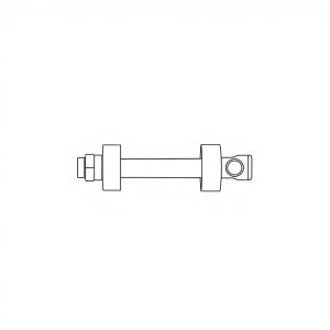 Safety Pin Bolt & Nut Type Bow Shackle - 55.0MT (S85B01)