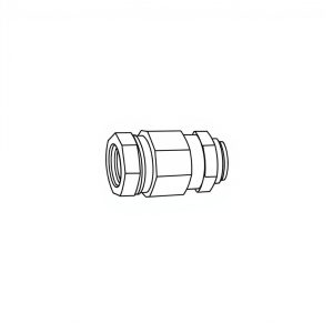 1" BSPPF Quick Release Hyd Coupling (HF-00334)