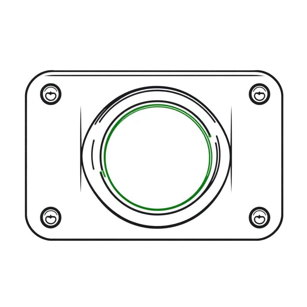 Push Button Switch, Chikachi GREEN (EL-00510)