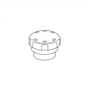 Filler Cap 2" (1273A) PN: 1273A (E-6092 (CP-00031)