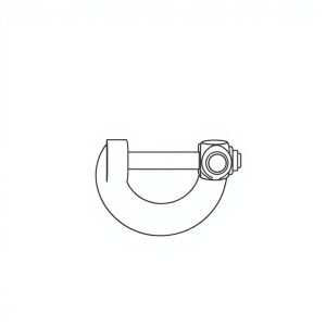 Safety Pin Bolt & Nut Type Bow Shackle - 6.5MT (S6B03)