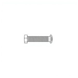 Bolt, Gr.5, c/w LN, DFW & SW, Galv, 1/2" x 3" (BN-01468)