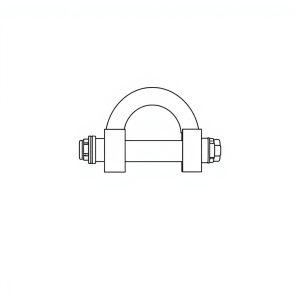 Safety Pin Bolt & Nut Type Bow Shackle - 3.25MT (S3B11)
