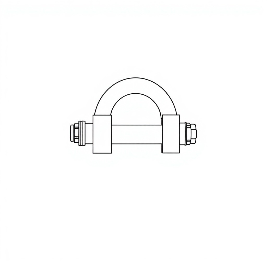 Safety Pin Bolt & Nut Type Bow Shackle - 3.25MT (S3B11)